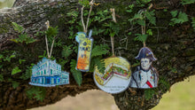 Load image into Gallery viewer, Napoleon House Ornament Set of 4